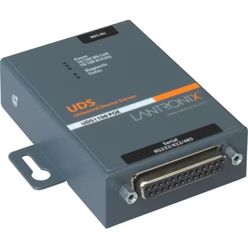 UD11000P0-01 DEVICE SERVER 1PORT 10/100 POE 802.3AF
