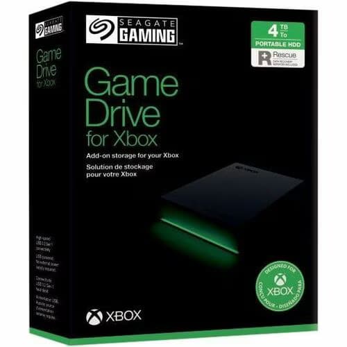 5TB USB 3.0 GAME DRIVE FOR XBOX PORTABLE HARD DRIVE EXTERNAL BLACK