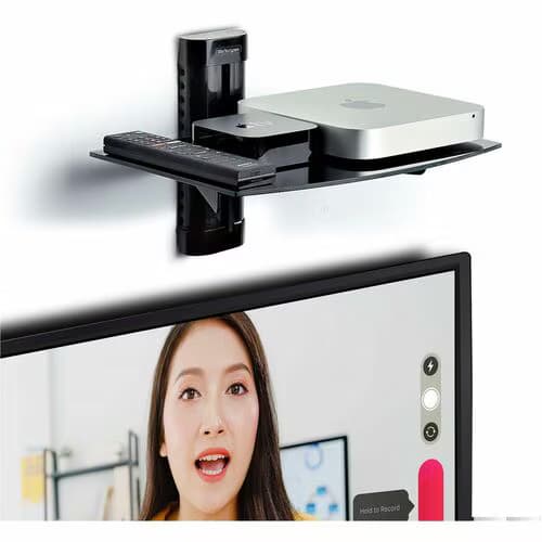 FLOATING WALL-MOUNTED AV SHELF FOR UNDER TV AV EQUIPMENT