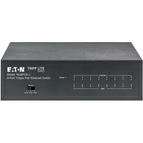 DESKTOP GIGABIT ETHERNET SWITCH UNMANAGED POE+ 8-PORT 10/100/1000