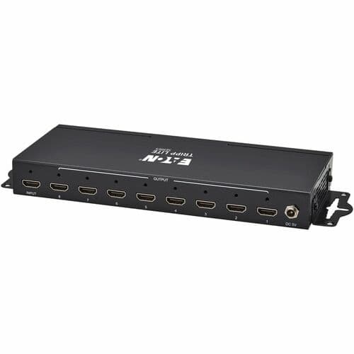 HDMI SPLITTER 8-PORT 4K60HZ HDR10 MULTI-RESOLUTION SUPPORT TAA