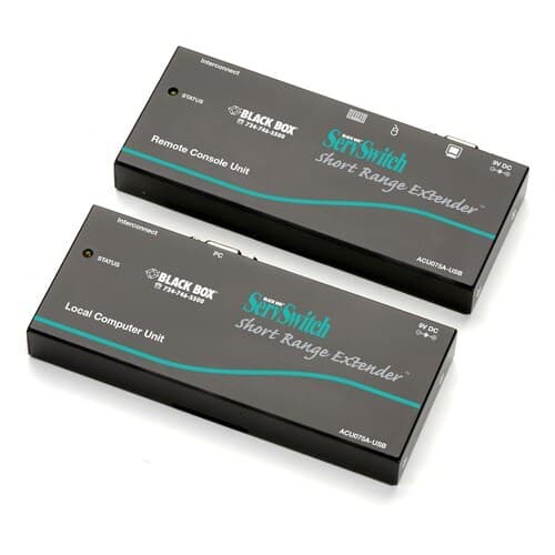 KVM EXTENDER SHORT RANGE-75FT V GA USB CATX