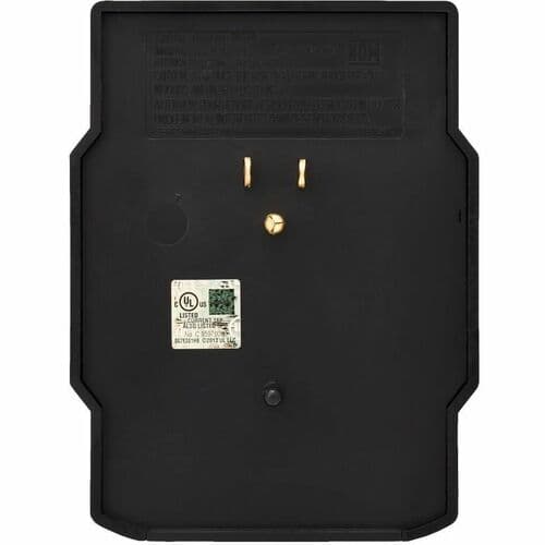 6 OUTLET SURGE PROTECTOR BLACK 750 JOULE DIRECT PLUG-IN SURGE LED
